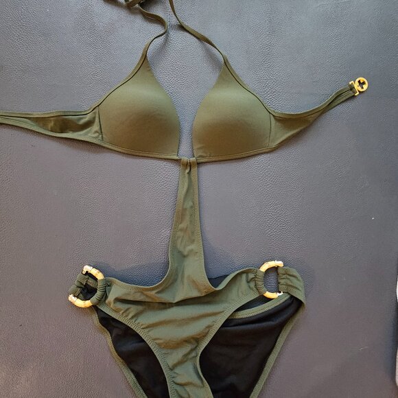 Victoria's Secret Green Monokini One Piece - Picture 1 of 5